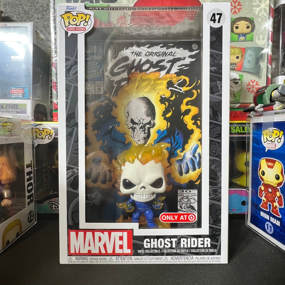 Funko Pop Comic Covers Marvel Ghost Rider 47 Target Exclusive Vinyl Figure
